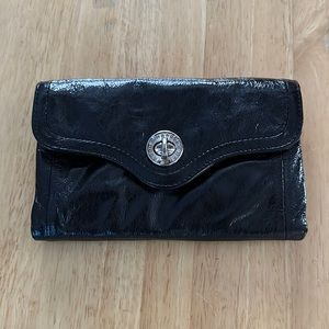 Marc by Marc Jacobs, black patent wallet